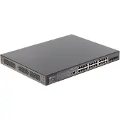 TP-LINK Omada SG3428MP, Managed, L2+, Gigabit Ethernet (10/100/1000), Power over Ethernet (PoE), Rack-Einbau, 1U