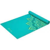 Gaiam Yoga Matte türkis mit Mandala 6 mm