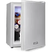 Klarstein Mini Kühlschrank für Zimmer, 33L Mini-Kühlschrank für Getränke & Kosmetik, Kleine Minibar, Kühlschrank Klein & Leise, Verstellbare Ablage, Kleiner Skincare Kühlschrank 5-15°C