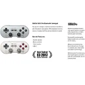 8Bitdo SN30 Pro Gamepad Grey Edition