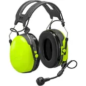 3M PELTOR CH-3 Gehörschutz Headset mit PTT, Kopfbügel, gelb, MT74H52A-111