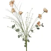 Ksd Künstliche Dahlie 65cm Kunstblumen & Seidenblumen Dekoblumen Blumendeko Stielblumen Blumen Deko Hochzeit Rosa Grün