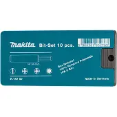 Makita P-16782, 11 Stück(e), Phillips, Pozidriv, 0.6 / 1.2 / PH2 (2) / PZ1 / PZ2 (2) / PZ3, Polyamid