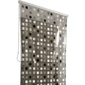 Kleine wolke Duschrollo für Kassette 128 x 240 grau 110 ohne Kassette