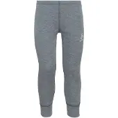 Odlo Legging BL Bottom Long Active Warm Eco Steel Grey Melange Kinder-Größe 140