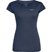 Salewa T-Shirt Puez Melange Dry Damen Navy Blazer Melange-XL