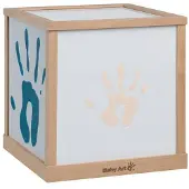Baby Art Family House Personalisierbare Handabdruck-Lampe für Kinder, Nachtlicht für Kinder