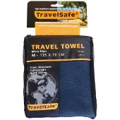 Travelsafe Reisestuch Mikrofaser M, blau