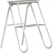 Frost - Bukto Tritthocker klappbar, small, H 46 cm, weiß