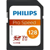 Philips Sdxc 128gb Class 10 Uhs-i U3 V30 A1 Speicherkarte