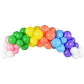 Party Deco Balloon Girlande Regenbogen m