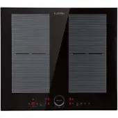 Klarstein Induktionskochfeld, Glaskeramik Kochfeld, Induktionskochfeld mit 4 Platten, Einbau-Induktionskochfeld mit Touch-Display, Digitalanzeige und Timer-Funktion, Schnelles Aufheizen, 7000 Watt