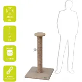 Ebi Kratzbaum Trend Tree Natural Harmony Jute - Beige