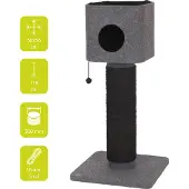 Europet Bernina Kratzbaum Comfort Plus Agate grau