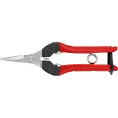 Felco 321 Schere de Ernte/Lesen (für Stiele de Obst / Blumen + Gemüse, kompakte Schere mit Griff de Stahl, gerade Klinge, rechts + links, Länge 177 mm) 321