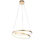 Paul Neuhaus Gold Pendelleuchte Roman Ø 55cm