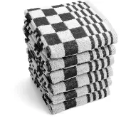 Byrklund Küchenhandtuch Clean & Fresh Zwart (6er Set)