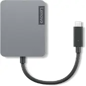 Lenovo Travel Hub Gen2 - Dockingstation - USB-C - VGA, HDMI - 1GbE - Campus