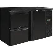Polar Serie U Barkühlschrank 1-türig mit 2 Schubladen