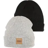 Urban Classics Beany in black+grey | Gr.: 122/128