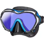 Tusa - Tauchmaske Paragon S - Fishtail Blue Amber