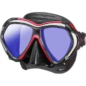 Tusa Tauchmaske Paragon - Schwarz Rot