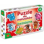 Alexander Puzzle konturowe dla maluszków. Zwierzątka