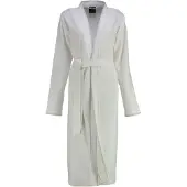 Cawö Bademantel 812 Uni Kimono Weiß Damen-44 / 46