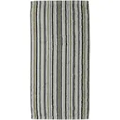 Cawö Handtuch Lifestyle Stripes Kiesel (3er Set)