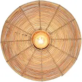 Light & Living - Wandleuchte Mataka - Rattan - Ø51cm