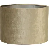 Light & Living Retro goldener Lampenschirm mit Silber Light & Living Gemstone