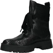 Marco Tozzi Damen Stiefeletten Leder Schnürboots 2-85212-27, Größe:40 EU, Farbe:Schwarz