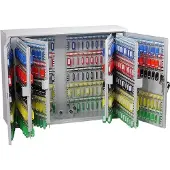 Phoenix KC0607K - Professioneller Schlüsselschrank - 600 Schlüssel - Schlüsselschloss - Grau