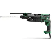 HiKOKI DH28PECWSZ, SDS Plus, Schwarz, Grün, Bürstenloser Motor, 2,8 cm, 4300 RPM, 950 RPM
