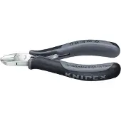 Knipex Elektronikseitenschneider L.115mm Form 2 Facette nein spiegelpol.