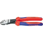 Knipex Kraftseitenschneider L.200mm Form 2 Mehrkomp.-Hüllen