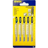 Irwin T118G HSS Stichsägeblatt 92 mm 36 TPI, 5 Stück für Metall, TSchaft, 10504234