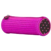 PIXIE CREW beutel mit Silikonpanel und Pixeln 20 cm fuchsia