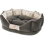 Ferplast kissen Charles 56 x 42 cm Textil braun