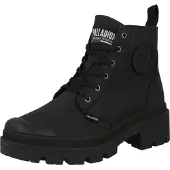 Palladium Schnürstiefeletten Pallabase Twill 96907-008-M Schwarz 36