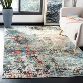 Safavieh | Teppich Macie Blauw Kunstvezel 180x120 cm | NADUVI