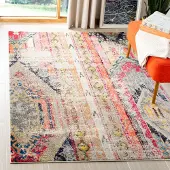 Safavieh | Teppich Bart Mehrfarbig Textil 150x90x1.14 cm | NADUVI
