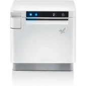 Star Micronics MCP31CBI WT E+U, Thermodirekt, POS-Drucker, 400 mm/sek, Easy Paper Loading, Verkabelt & Kabellos, Weiß