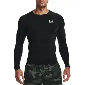 Under Armour HG Armour Comp Longsleeve black white (001) L Tall