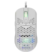 White Shark GALAHAD White, Beidhändig, Optisch, USB Typ-A, 7200 DPI, Weiß
