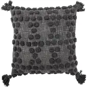 Bloomingville Blooming Ville Adiva Kissen | Grau | Baumwolle | 82050966