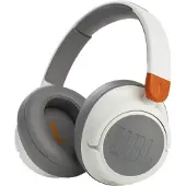 JBL JR 460 NC – Over-Ear Kopfhörer mit Noise-Cancelling für Kinder in Weiß