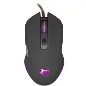 White Shark CYRUS, Beidhändig, Optisch, USB Typ-A, 3200 DPI, Schwarz