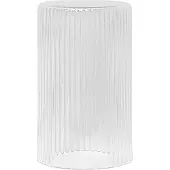 Ferm Living Wasserglas Ripple Lid Clear