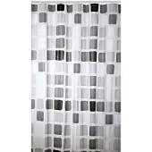 Kleine wolke Duschvorhang Sonny anthrazit, 180 x 200 cm GLO782111814